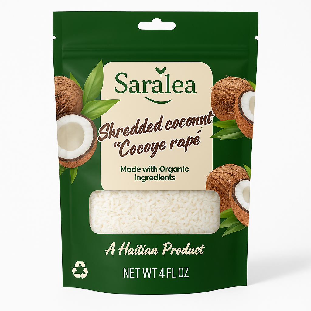 Shredded coconut